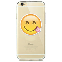 Flexible Silicone Phone Case For Capinhas iphone 5 SE 5S 6 6S 6/6s Plus Funny emoji Cases Smiley Redbow PooP Best Friend Gifts