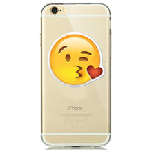 Flexible Silicone Phone Case For Capinhas iphone 5 SE 5S 6 6S 6/6s Plus Funny emoji Cases Smiley Redbow PooP Best Friend Gifts