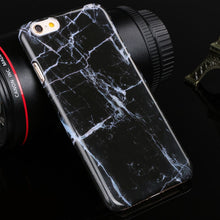 New Granite Marble Texture Pattern Phone Cases Hard PC Case for iPhone 5 5S SE 6 6S 6Plus 6s plus 7 7Plus Shockproof Phone Bag