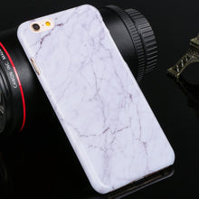 New Granite Marble Texture Pattern Phone Cases Hard PC Case for iPhone 5 5S SE 6 6S 6Plus 6s plus 7 7Plus Shockproof Phone Bag