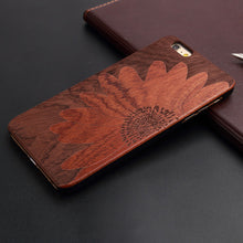 New Brand Thin Luxury Bamboo Wood Phone Case For Iphone 5 5S 6 6S 6Plus 6S Plus 7 7Plus Cover Wooden High Quality Shockproof