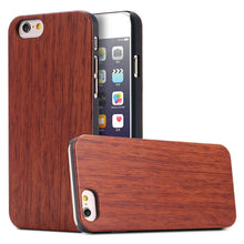 For iPhone 6 6s 6s Plus 7 7 Plus Luxury Bamboo Wooden Case For Apple iPhone 7 7 Plus 6 6S 6 6S Plus Natively Rosewood Phone Case