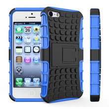 For iPhone 5s Case Heavy Duty Armor Shockproof Hard Soft Silicone Phone Case For iPhone SE Rugged Rubber Cover For iphone 5 (<