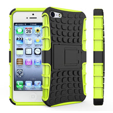 For iPhone 5s Case Heavy Duty Armor Shockproof Hard Soft Silicone Phone Case For iPhone SE Rugged Rubber Cover For iphone 5 (<