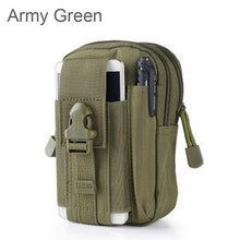 Outdoor Camping Climbing BagTactical Military Molle Hip Waist Belt  Wallet Pouch Purse Phone Case for iPhone 7 for Samsung