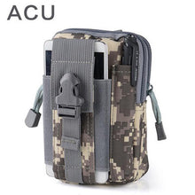 Outdoor Camping Climbing BagTactical Military Molle Hip Waist Belt  Wallet Pouch Purse Phone Case for iPhone 7 for Samsung