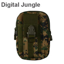 Outdoor Camping Climbing BagTactical Military Molle Hip Waist Belt  Wallet Pouch Purse Phone Case for iPhone 7 for Samsung