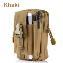 Outdoor Camping Climbing BagTactical Military Molle Hip Waist Belt  Wallet Pouch Purse Phone Case for iPhone 7 for Samsung