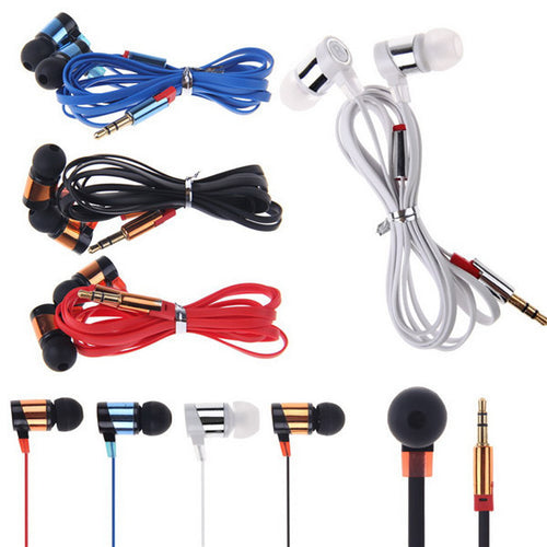 2017 Brand New  Stereo 3.5mm In Ear Headphone Earphone Headset Earbud for iPhone for Samsung PC