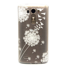 2015 HOT! Cases for LG G3 Ultrathin Clear Beautiful 10Style Flowers Eifel Tower Pattern Cases For LG G3 Phone Shell ESJK1071