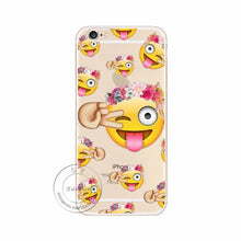 Shell For Apple iPhone 5 5S SE 5C 6 6S 7 Plus 6SPlus Back Case Cover Funny Monkey Emoji New Design Hard Plastic Cell Phone Cases