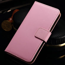 S7 / S7 Edge Luxury Wallet Genuine Leather Case for Samsung Galaxy S7 / S7 Edge Coque Flip Cover Stand Design with Card Slot New