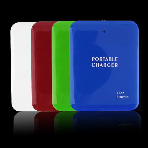 New Portable USB 4AA Battery Travel Emergency Charger Power Bank Case For Cell Phone Wholesale