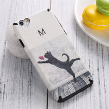 KISSCASE TPU Phone Case for iPhone 6 6S TPU Soft Silicone Cover for iPhone 6 6S Plus Slim Stripe Cat Smile Coque Accessories