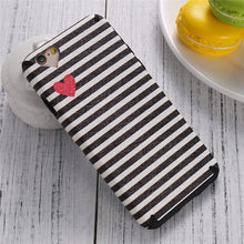 KISSCASE TPU Phone Case for iPhone 6 6S TPU Soft Silicone Cover for iPhone 6 6S Plus Slim Stripe Cat Smile Coque Accessories