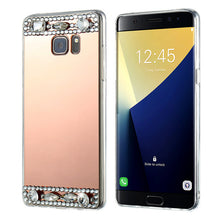 KISSCASE Shiny Diamond Mirror Acrylic Hard Back Case for Samsung S7 S7 Edge S6 For iPhone 6 7 7 Plus Bling Protective Cover