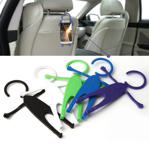 6 Colors Flexible Car Cell Phone Holder Bracket Universal Mobile Phone Stand Support Vehicles Auto Phone Accessories For iphone