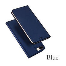 Luxury Leather Case For iPhone 7 6 6S Plus Funda Fashion Wallet Stand Flip Cover With Card Holder Slots High Quality Phone Cases