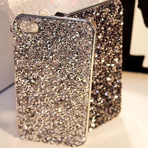 New Style Luxury Crystal Rhinestone Cover Case For Iphone Fashional Bling Diamond Phone Case For Iphone 6 6s PT4050