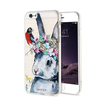 CASEIER for Apple iPhone 6 6S 7 Plus 5s SE Case Silicone Soft TPU Art Printing Luxury Cover for iPhone 7 Plus Accessories