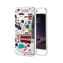 CASEIER for Apple iPhone 6 6S 7 Plus 5s SE Case Silicone Soft TPU Art Printing Luxury Cover for iPhone 7 Plus Accessories