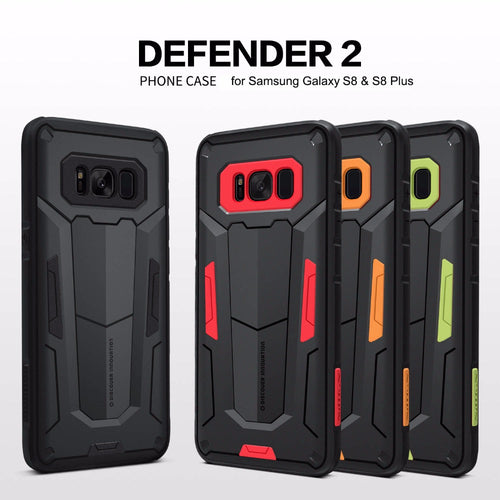 for Samsung Galaxy S8 / S8 Plus Nillkin Defender 2 Armor Protective Accessoried Back Case Cover Cell Phone Back Case 5.8