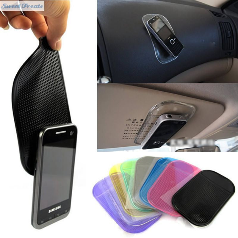 Sweettreats Desk Anti-slip Sticky Pad Mat in Car for Gadgets Accessory car phone shelf antislip mat gps mp3 cell holder