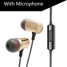 100% Original Earphone QKZ DM3 Luxury Stereo Earphones Headset 3.5mm In Ear Earphone With Mic For iPhone Samsung And MP3 DJ HTC