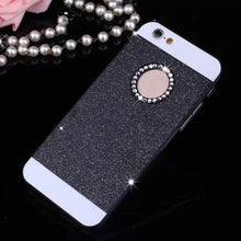 Fashion Glitter Powder Phone Cases For iphone 7 6 6S SE 5 S Plus Case Luxury Bling Sparkle Diamond Rhinestone Hard PC Back Cover