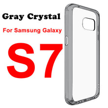 Shock-resistant Case For Samsung S7 S7 Edge Cover Crystal Silicone TPU Phone Cover For Samsung Galaxy S7 S7 Edge Case ARTISOME