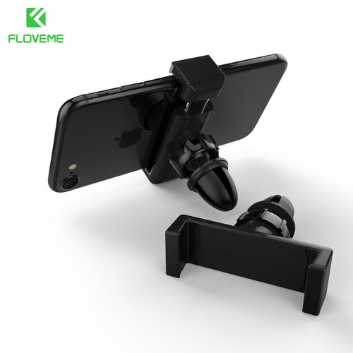 FLOVEME Auto Car Air Vent Phone Holder Stand Universal 360 Degree Rotation GPS Navigation Holder Bracket For iPhone Accessories