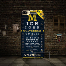 Michigan Wolverines Logo cell phone Case Cover For Samsung Galaxy S2 S3 S4 S5 Mini S6 S7 S8 Edge Plus A3 A5 A7 Note