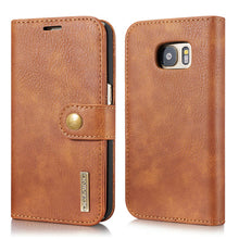 For Samsung S7 case Multifunction detachable genuine leather case for Samsung Galaxy S7 wallet case coque strap card slot