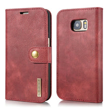 For Samsung S7 case Multifunction detachable genuine leather case for Samsung Galaxy S7 wallet case coque strap card slot