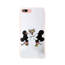 Mickey Minnie Funny Face cell phone Cover case for iphone 6 4 4s 5 5s SE 5c 6 6s 7 plus case for iphone 7