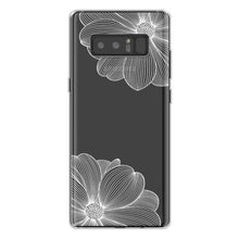 UTOPER Flower Painting Soft Couqe For Samsung Galaxy Note 8 Case Silicone Cover For Samsung Note 8 Case For Galaxy Note 8 Cover