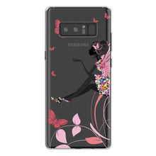 UTOPER Flower Painting Soft Couqe For Samsung Galaxy Note 8 Case Silicone Cover For Samsung Note 8 Case For Galaxy Note 8 Cover