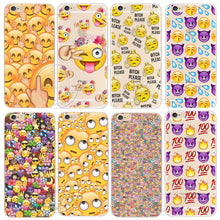 Shell For Apple iPhone 5 5S SE 5C 6 6S 7 Plus 6SPlus Back Case Cover Funny Monkey Emoji New Design Hard Plastic Cell Phone Cases